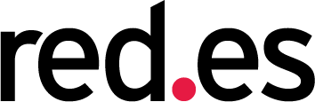 Logotipo de red.es, entidad pública española dedicada a la promoción y desarrollo de la sociedad de la información y la transformación digital.